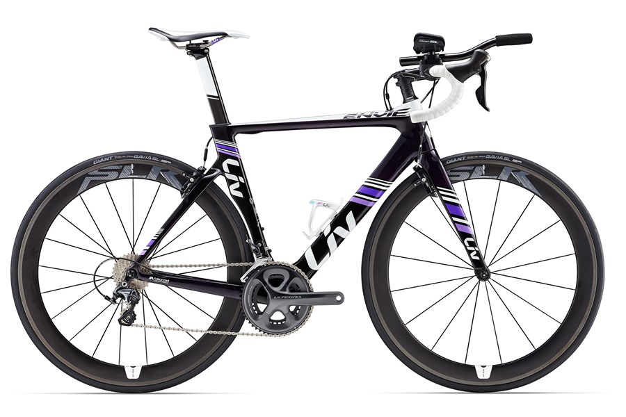 Xe đạp đua GIANT Envie Advanced Tri 1 2017 đen tím black purpel
