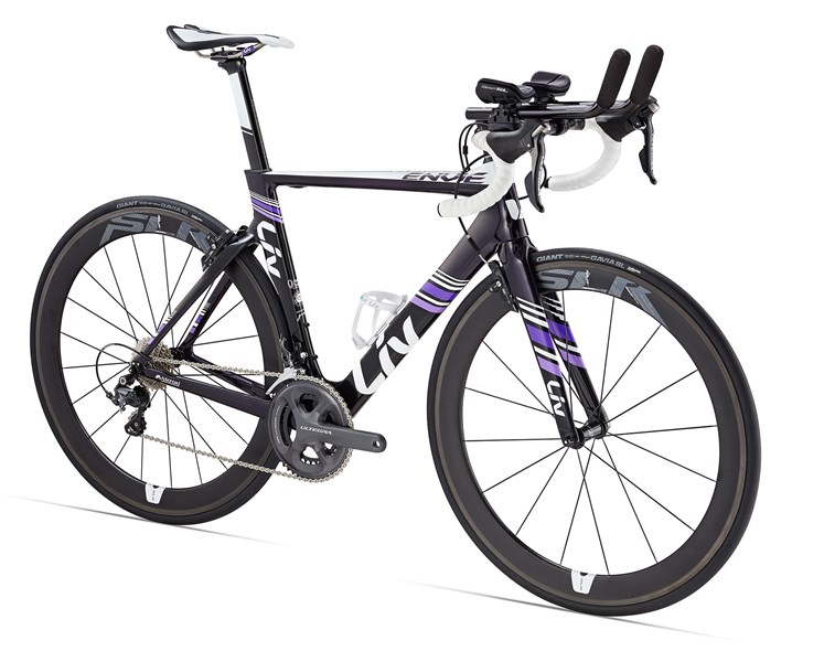 Xe đạp đua GIANT Envie Advanced Tri 1 2017 đen tím black purple