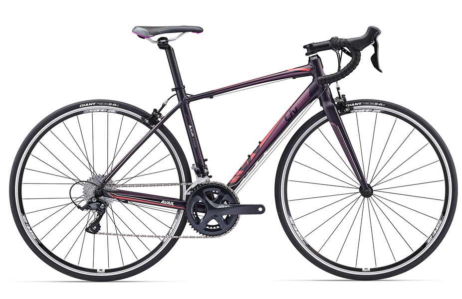Xe đạp đua GIANT Avail 1 2017 đen tím black purple