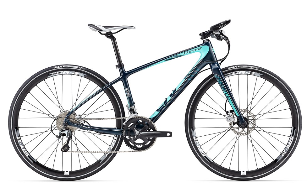 Xe đạp thể thao GIANT Thrive Comax 2 2017 đen xanh black green