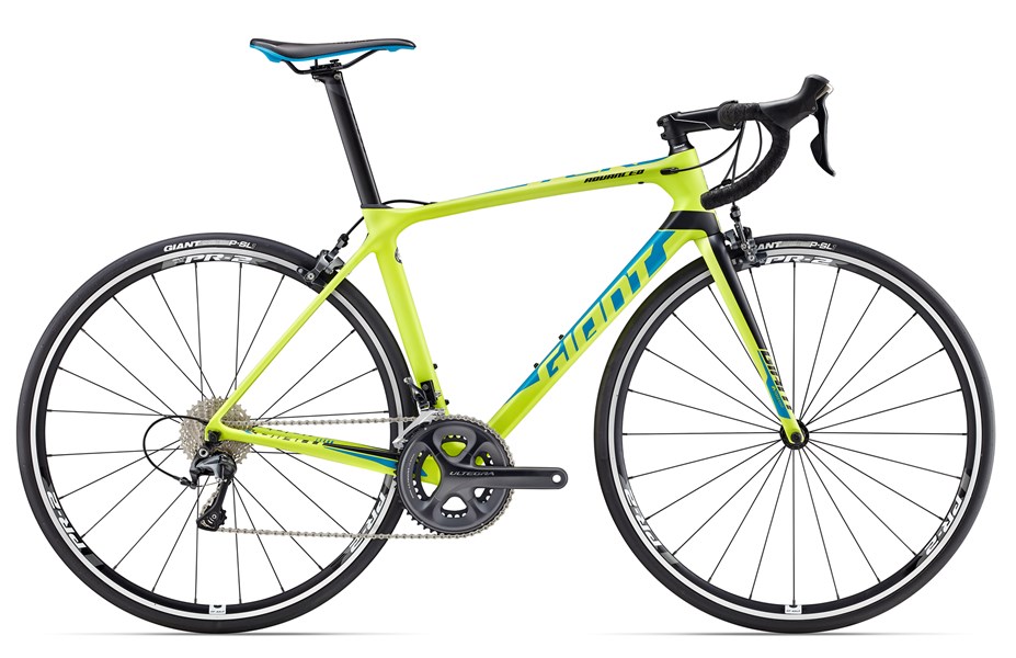 Xe đạp đua GIANT TCR Advanced 1- KOM 2017 xanh lá xanh dương green blue
