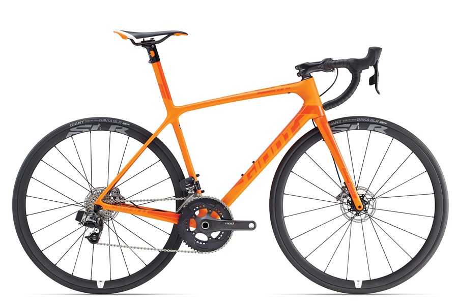 Xe đạp đua GIANT TCR Advanced SL Disc 2017 cam orange