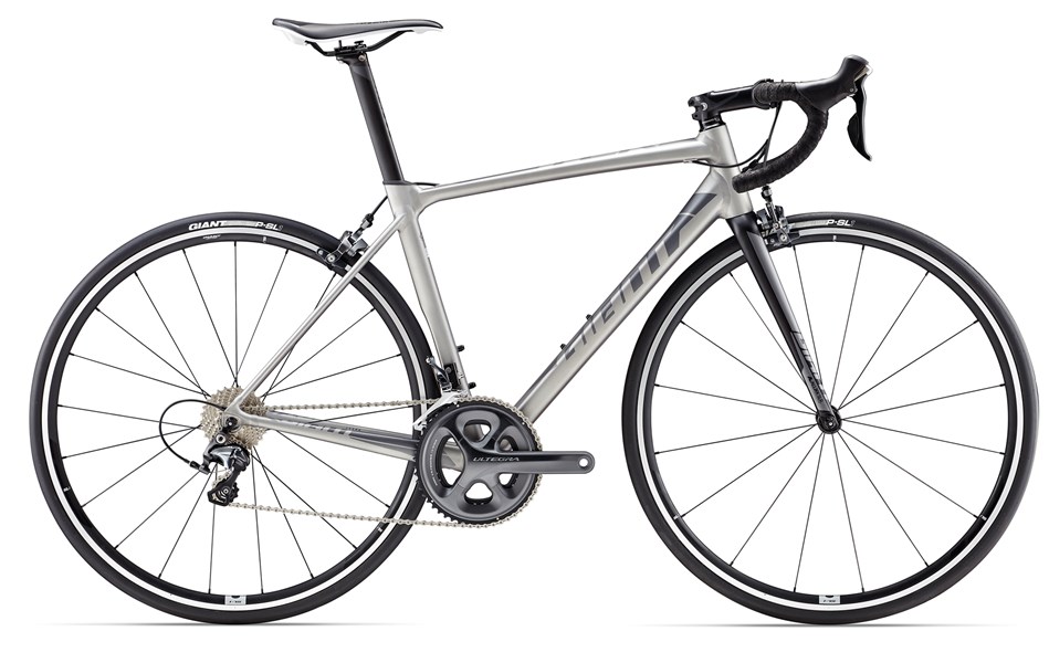 Xe đạp đua GIANT TCR SLR 1 2017 bạc silver