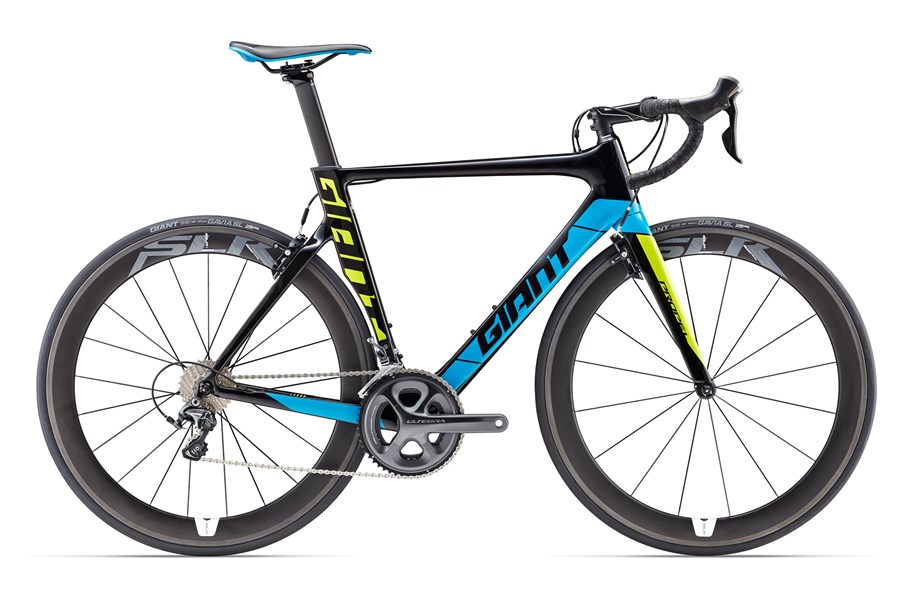 Xe đạp đua GIANT Propel Advanced 1 Plus 2017 đen xanh dương black blue