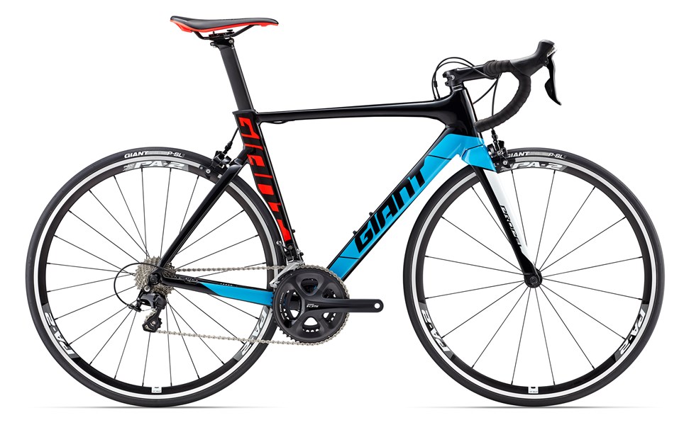  Xe đạp đua GIANT Propel SLR2 2017 đen xanh dương black blue
