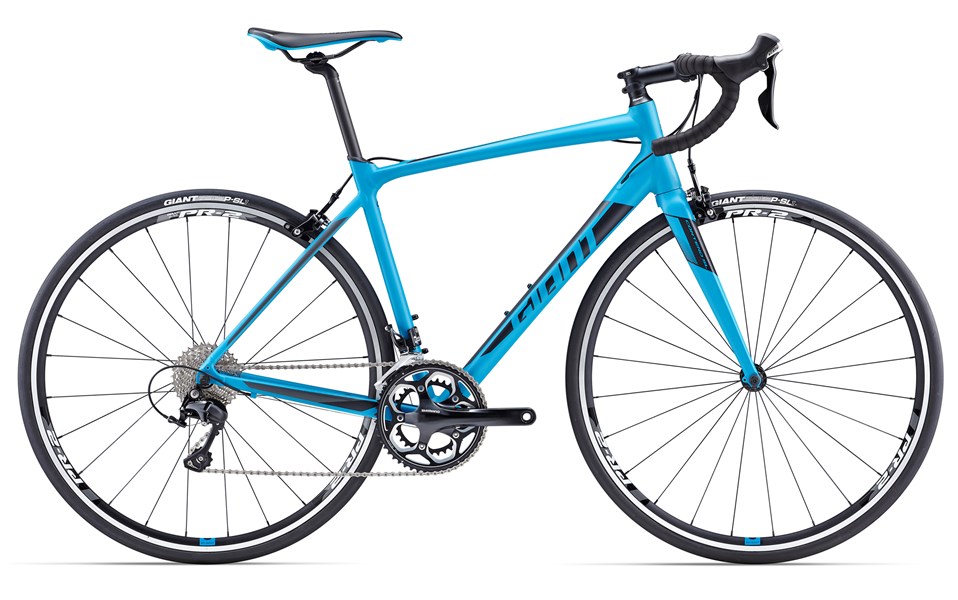 Xe đạp đua Giant Contend SL1 2017 xanh dương đen blue black