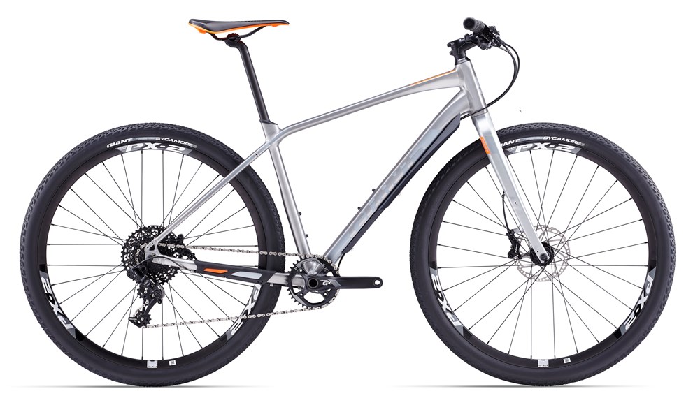 Xe đạp địa hình GIANT TOUGHROAD SLR 0 2017 bạc silver