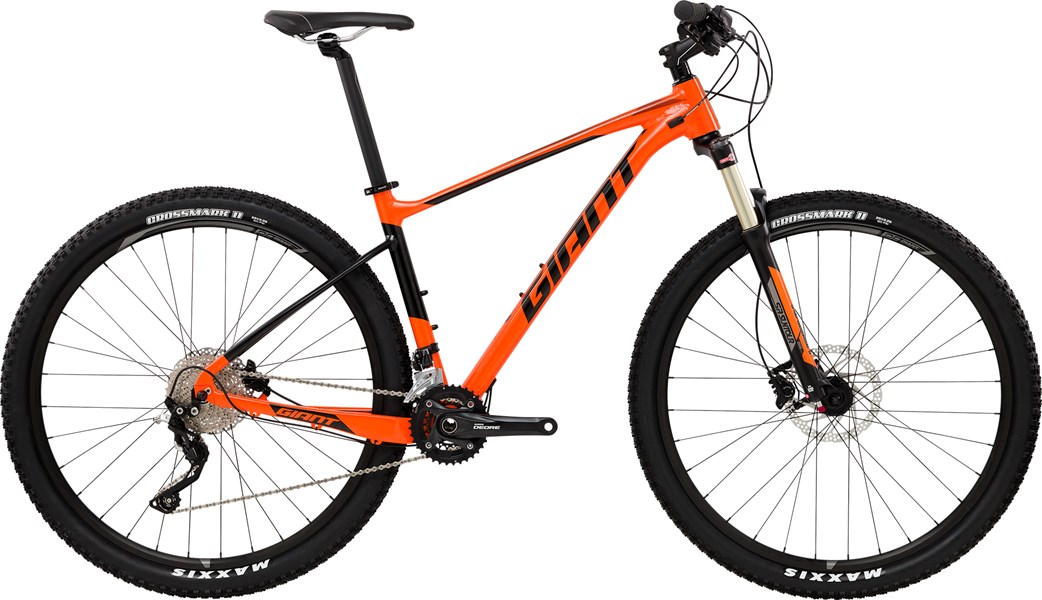 Xe đạp địa hình GIANT FATHOM 29ER 2 LTD 2017 cam đen orange black