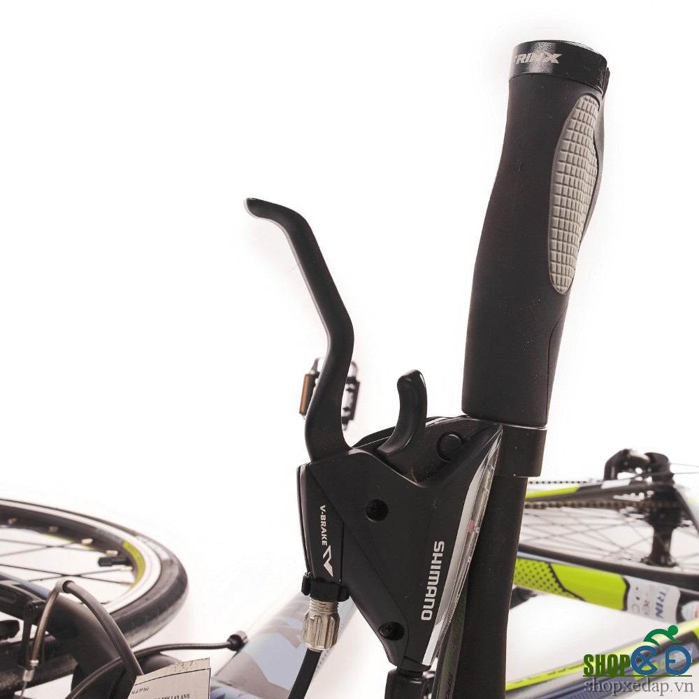 Xe đạp thể thao TRINX FREE 2.0 2016 Đen xám xanh lá  tay đề