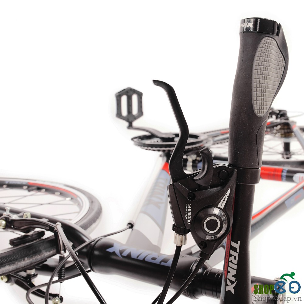 Xe đạp thể thao TRINX FREE 1.0 2016 Đen xám đỏ