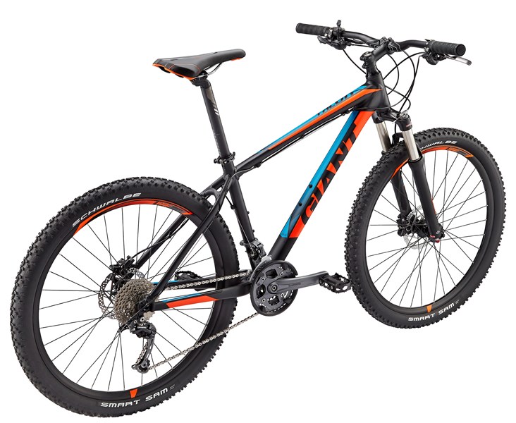 Xe đạp địa hình GIANT TALON 2 LTD 2017 đen cam black orange