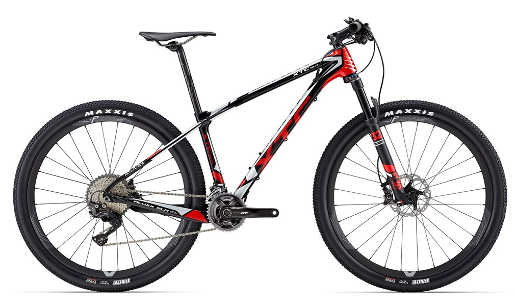 Xe đạp địa hình GIANT XTC SLR 1 2017 đen bạc đỏ black silver red