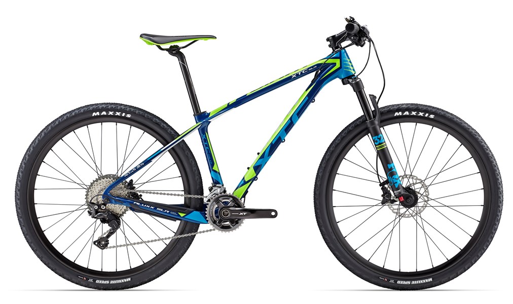 Xe đạp địa hình GIANT XTC SLR 2 2017 xanh dương xanh lá blue green