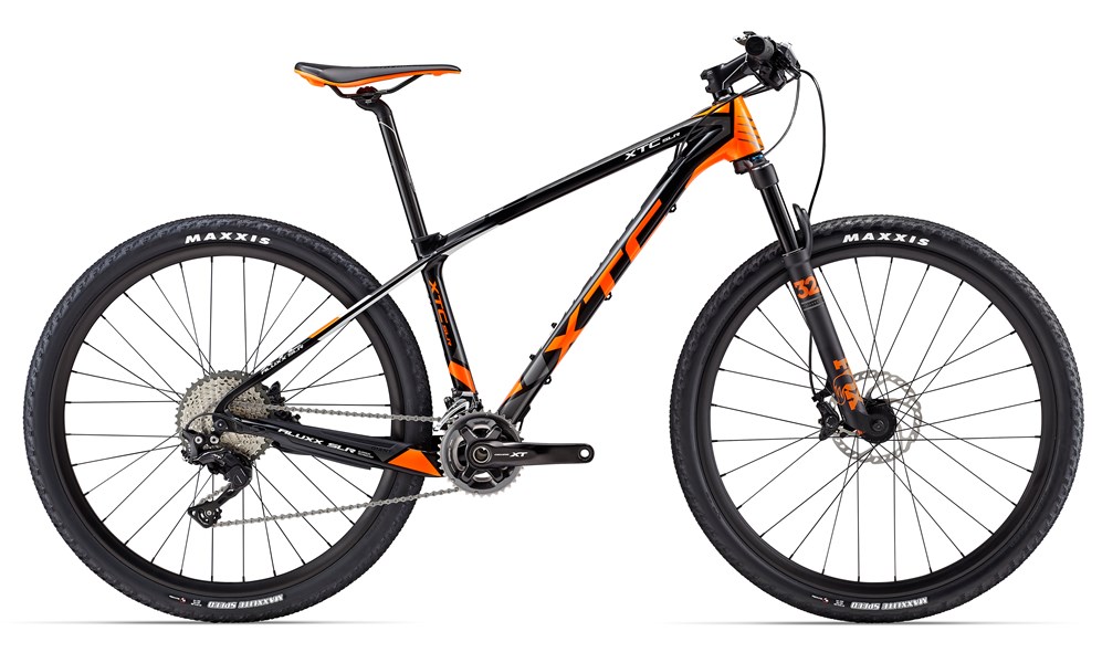 Xe đạp địa hình GIANT XTC SLR 2 2017 đen cam black orange