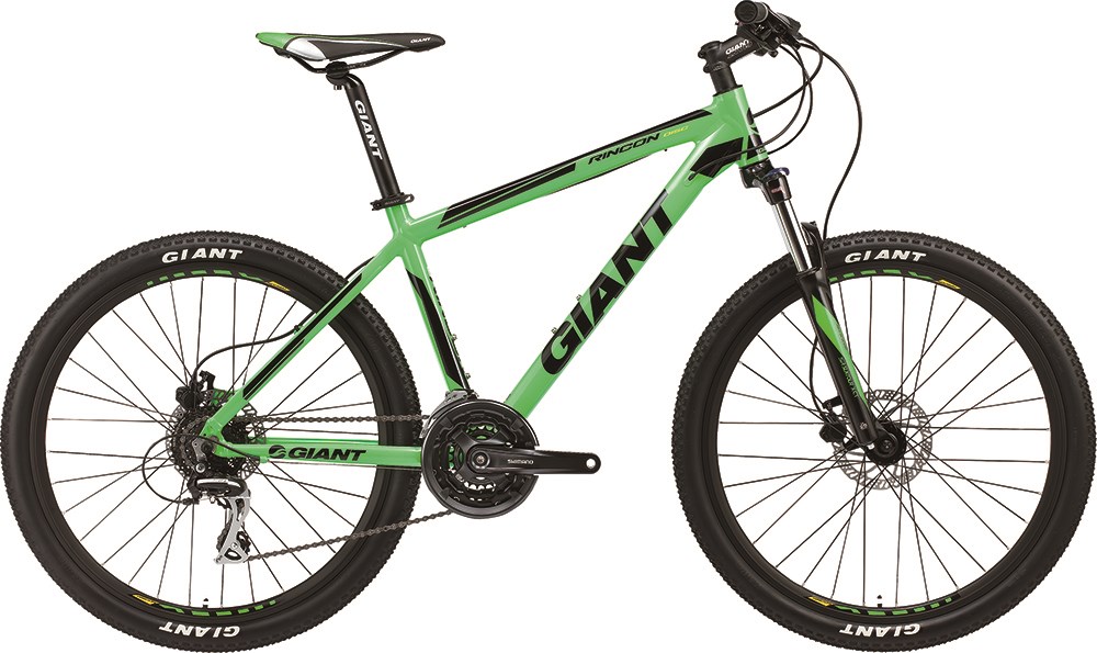 Xe đạp địa hình GIANT Rincon Disc 2017 xanh lá đen green black