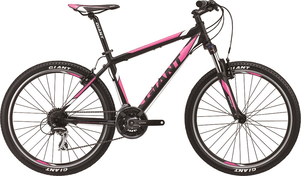 Xe đạp địa hình GIANT Rincon 2017 đen hồng black pink