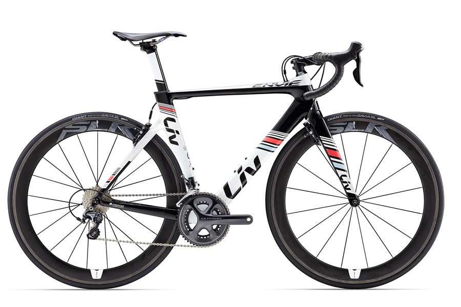 Xe đạp đua GIANT Envie Advanced 1 Plus 2017 đen trắng black white