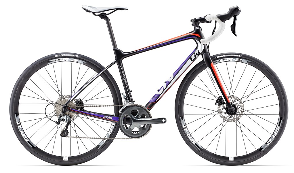 Xe đạp đua GIANT Avail Advanced 3 - HRD 2017 trắng tím white purple