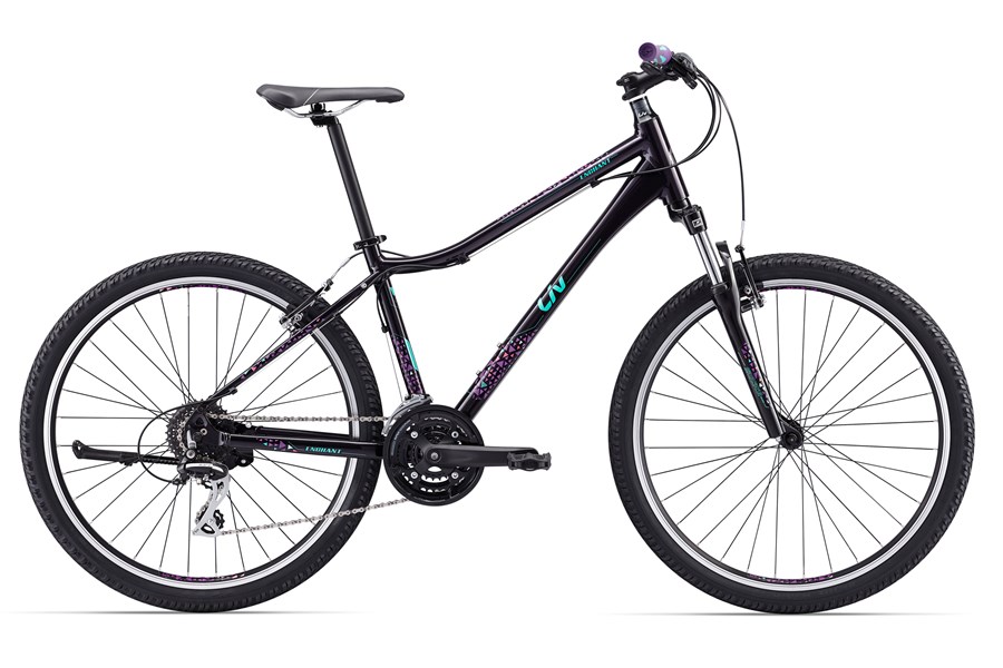 Xe đạp địa hình GIANT Enchant Plus 2017 đen tím black purple
