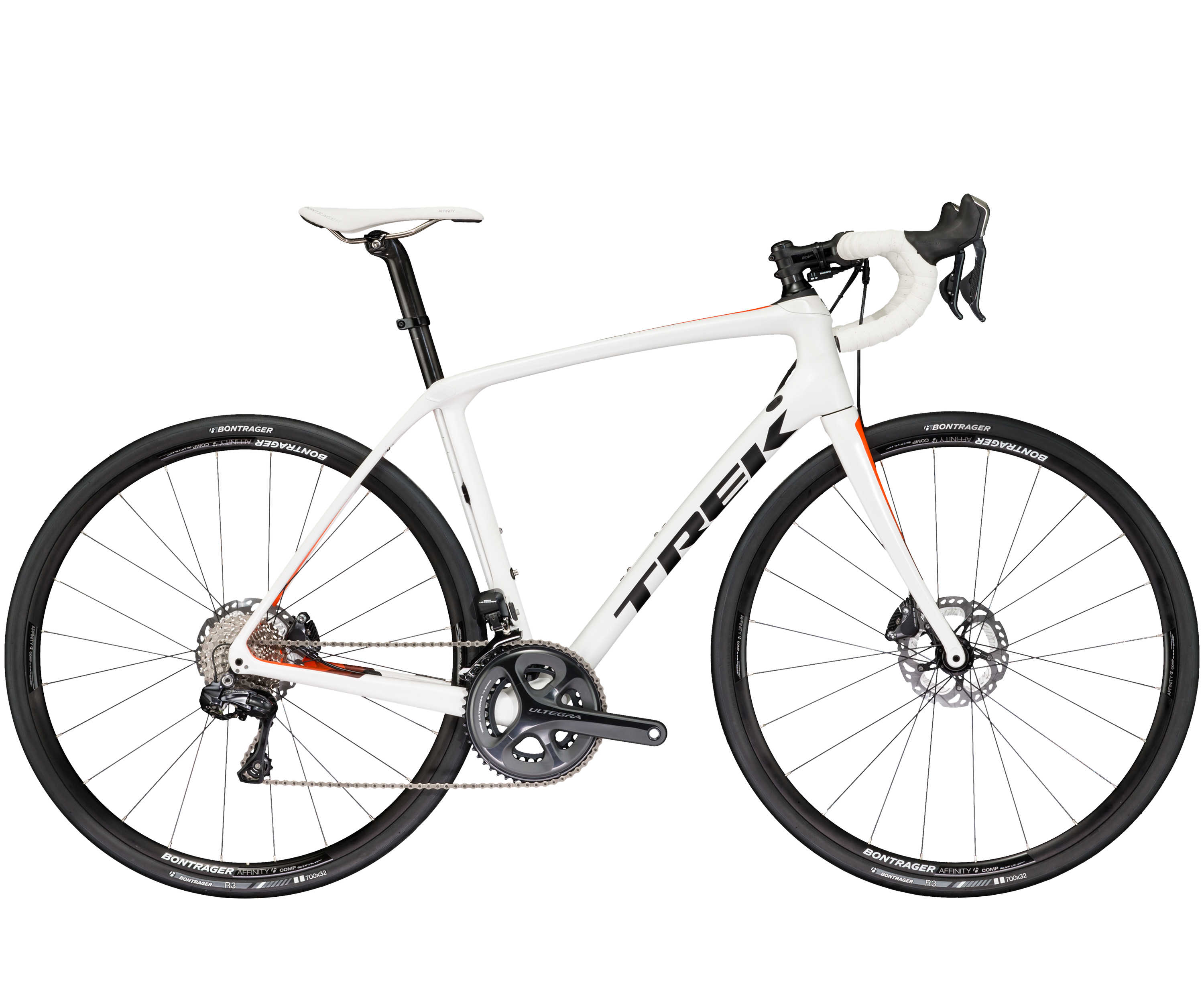 Xe đạp đua Trek Domane SLR 7 Disc trắng white
