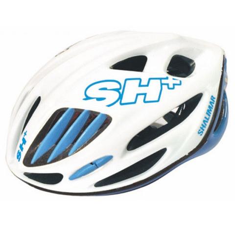 Mũ bảo hiểm xe đạp cao cấp SH Shalimar White Blue-Made in Italy