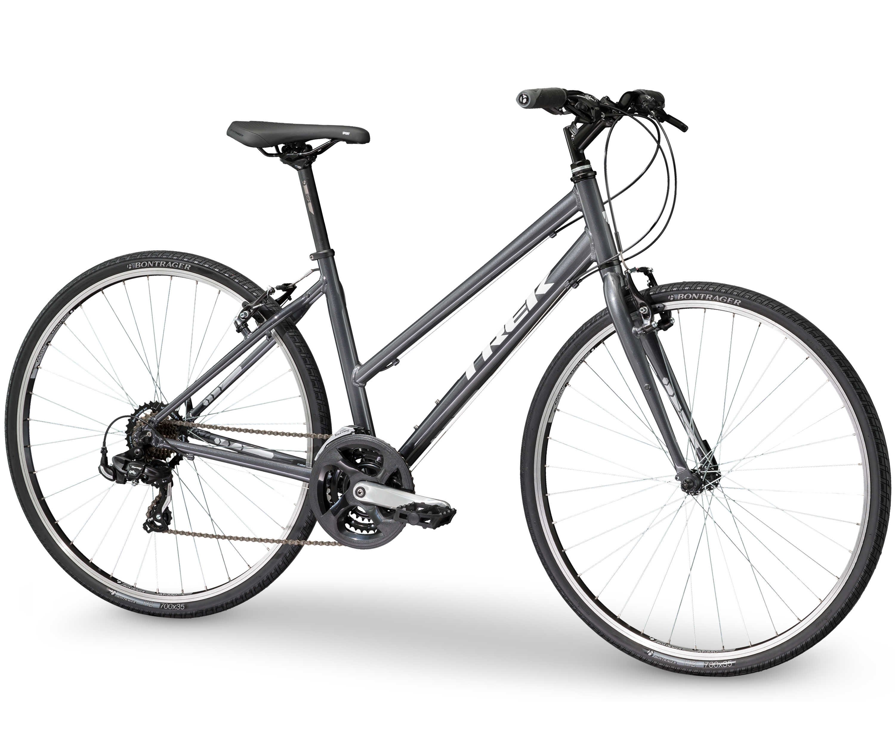 Xe đạp thể thao Trek FX Stagger xám gray