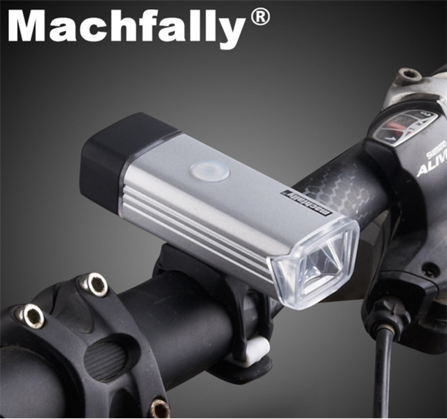 Đèn trước xe đạp siêu sáng Machfally sạc USB