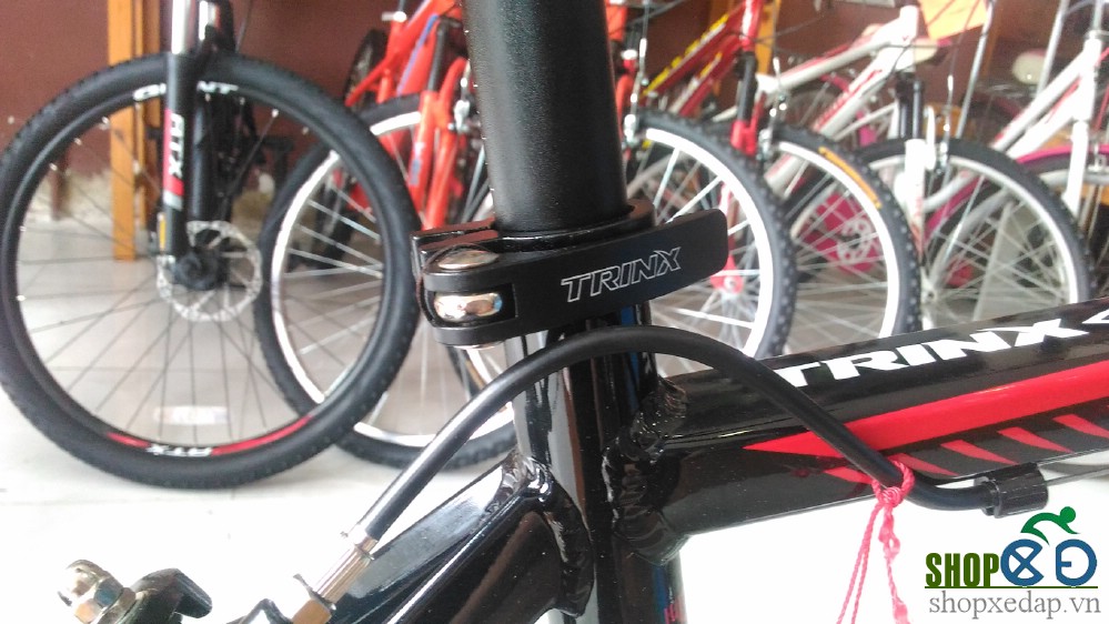 Xe đạp đua TRINX TEMPO1.0 2017 Đen Đỏ