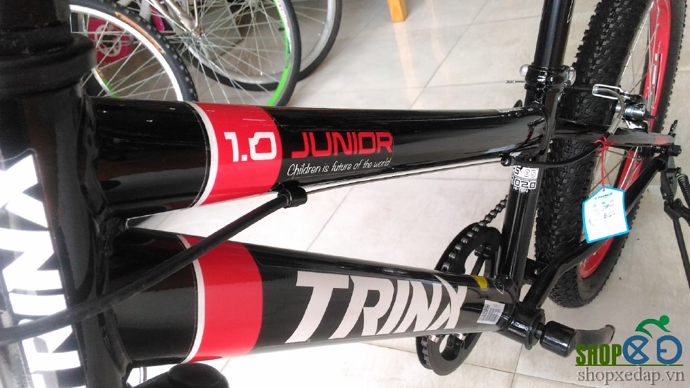 Xe đạp trẻ em TRINX JUNIOR1.0 2017 Đen đỏ