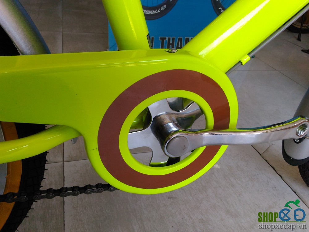 Xe đạp trẻ em Stitch JK906 20 New Xanh lá 