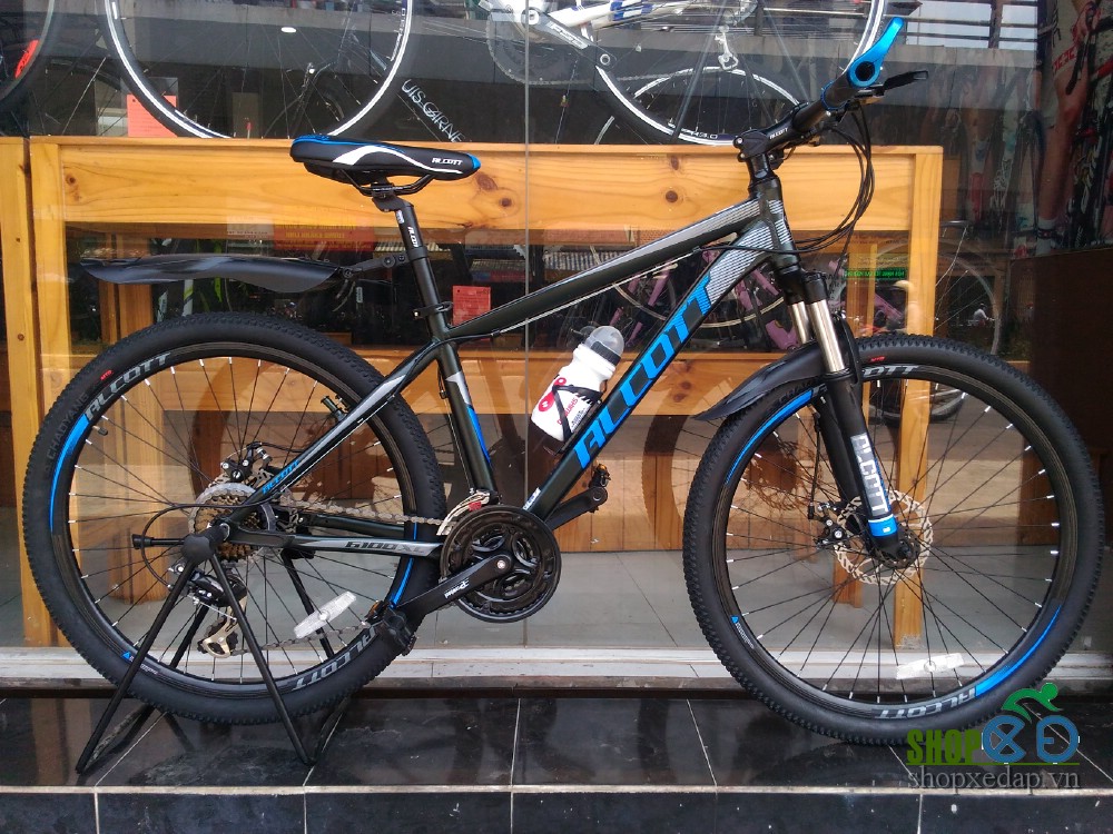 Xe đạp địa hình Alcott 6100XC Black Blue 