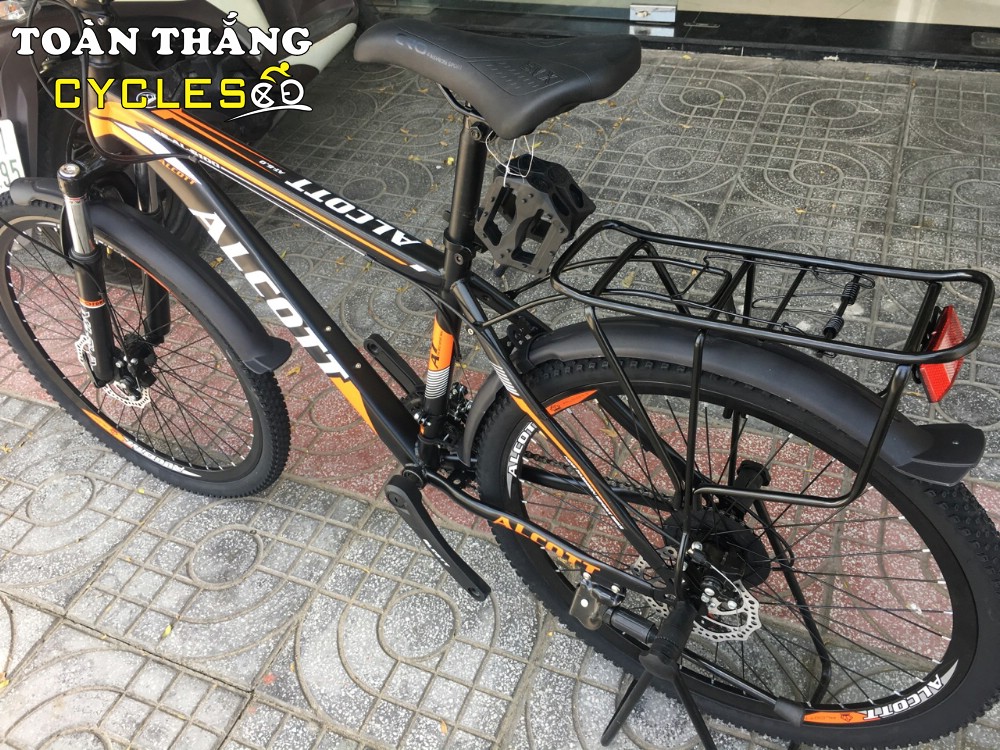 Xe đạp địa hình Alcott 26AL 6100 Black Orange