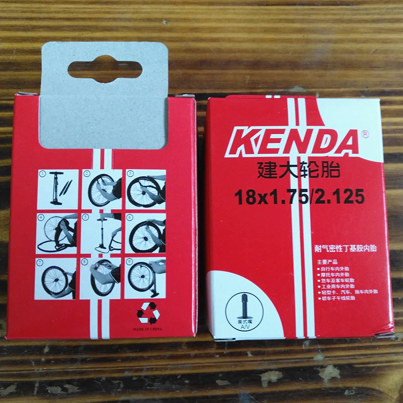 Ruột xe đạp Kenda 18x1.75-2.125 AV(Mỹ)