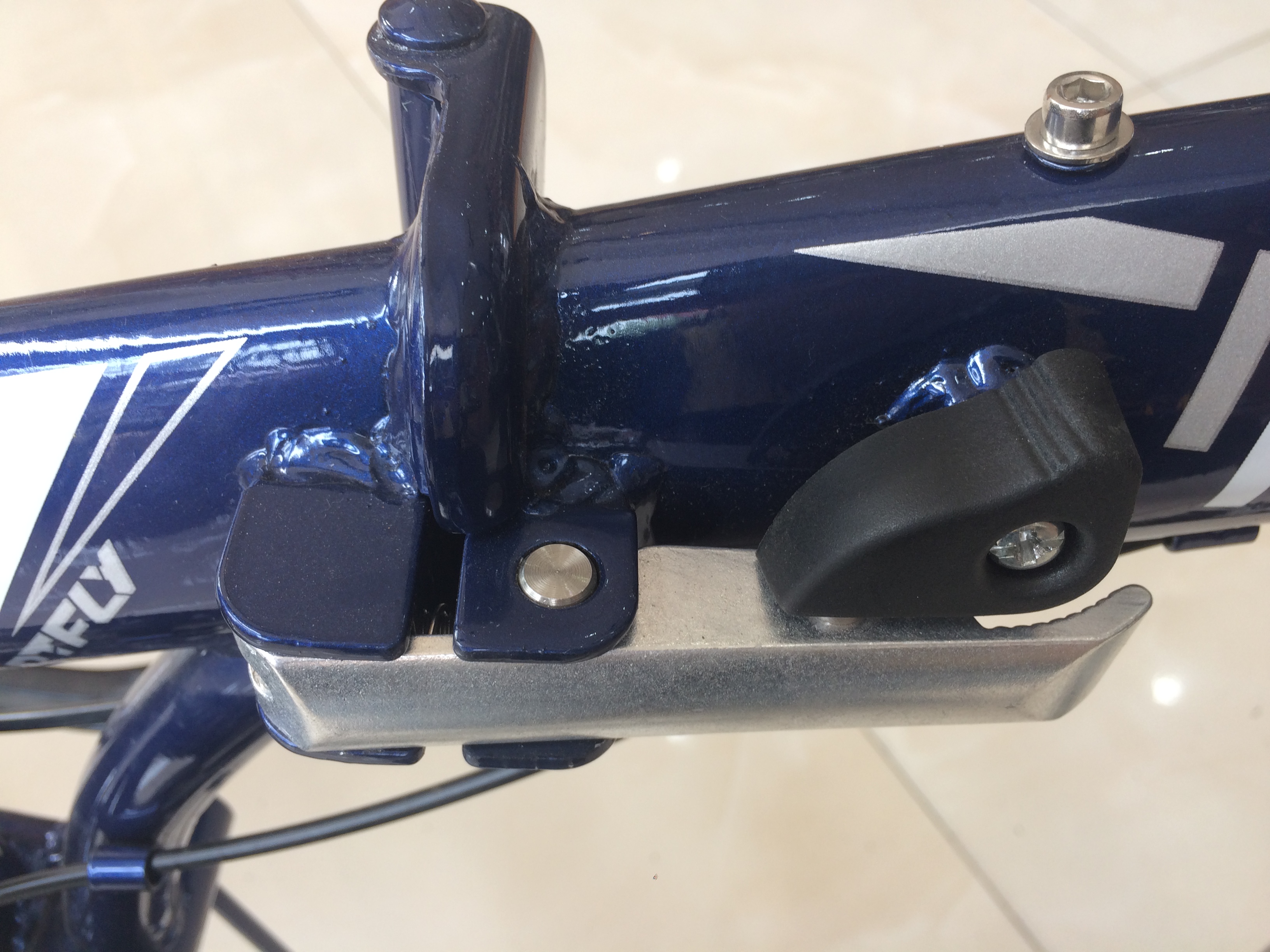Xe đạp gấp Low Carbon GX06V 2019 Blue White