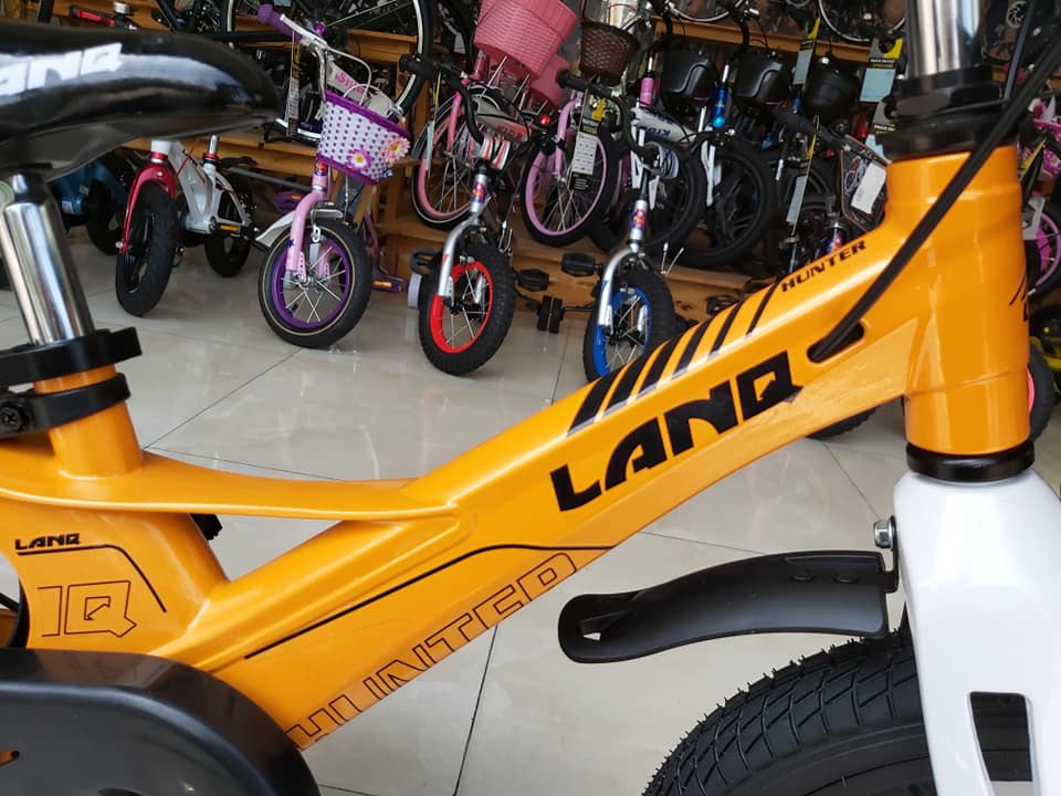 Xe đạp trẻ em LanQ Hunter FD1650 2019 Yellow (bánh mâm)