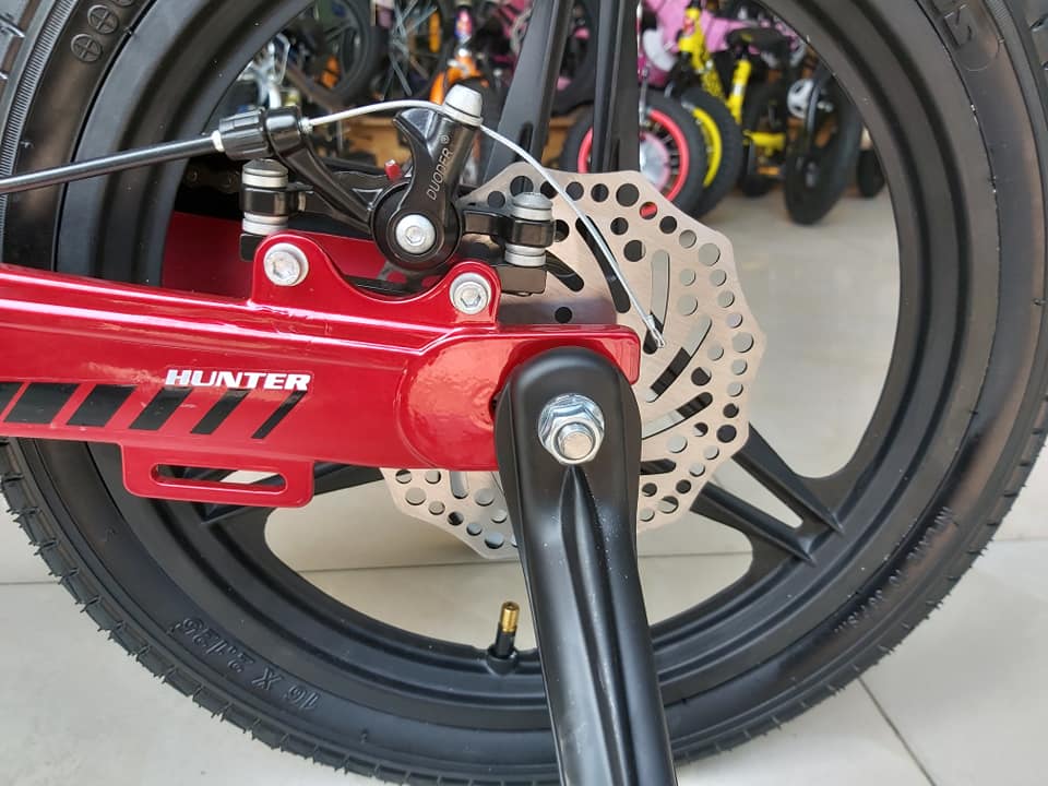 Xe đạp trẻ em LanQ Hunter FD1650 2019 Red (bánh mâm)