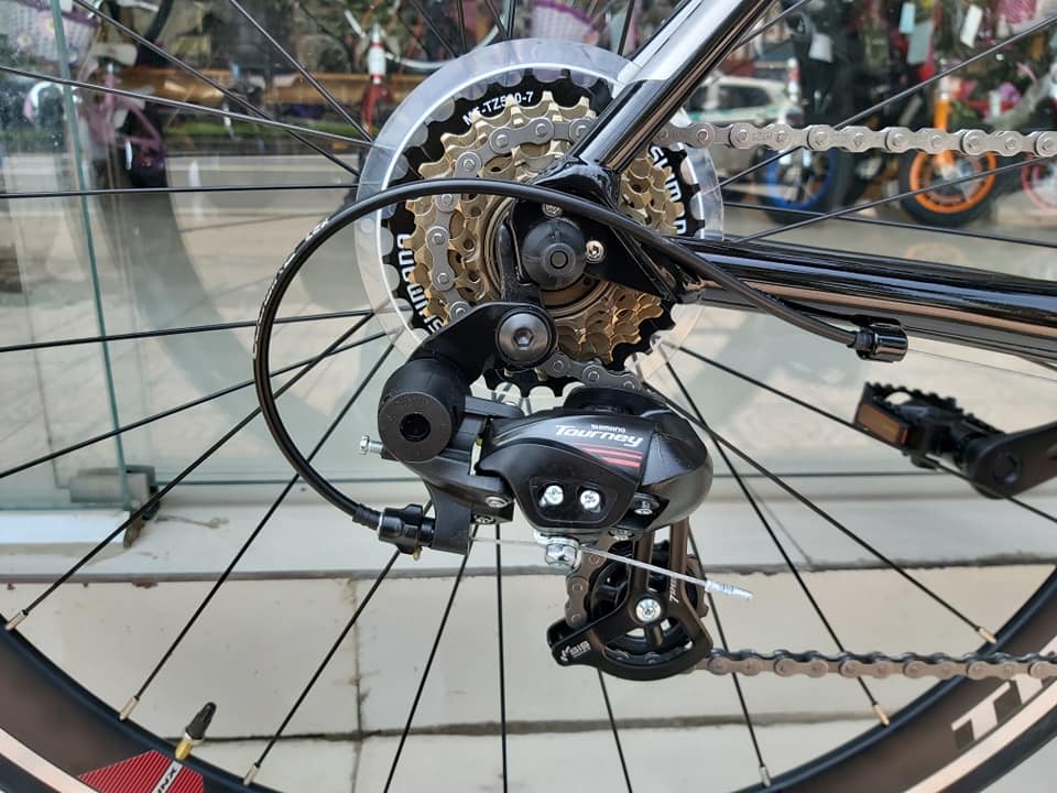 Xe đạp đua TrinX Climber 1.0 2019 Black Red