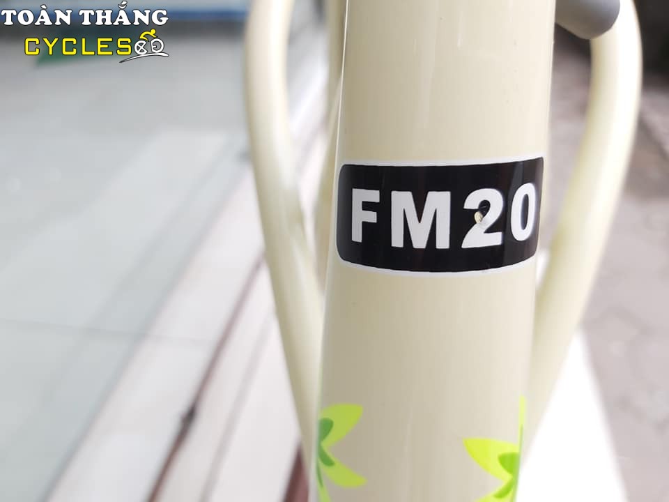Xe đạp trẻ em Fascino FM20 Girl Vàng Cafe
