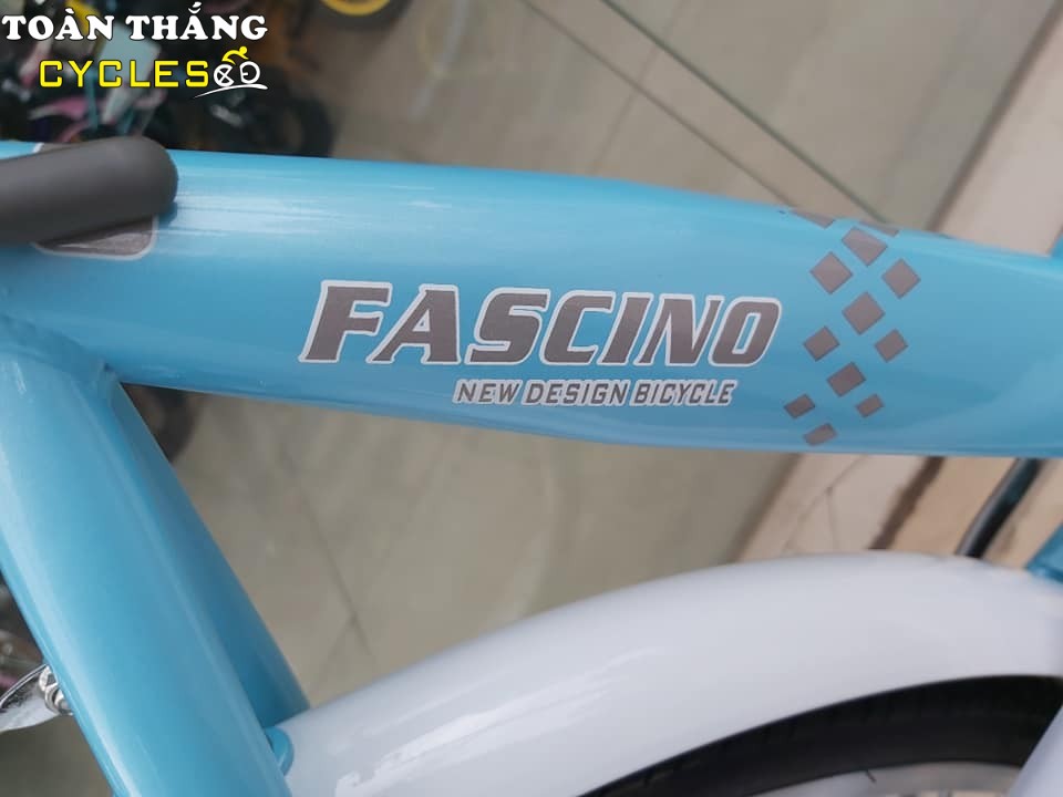 Xe đạp trẻ em Fascino FM24 Girl Xanh dương