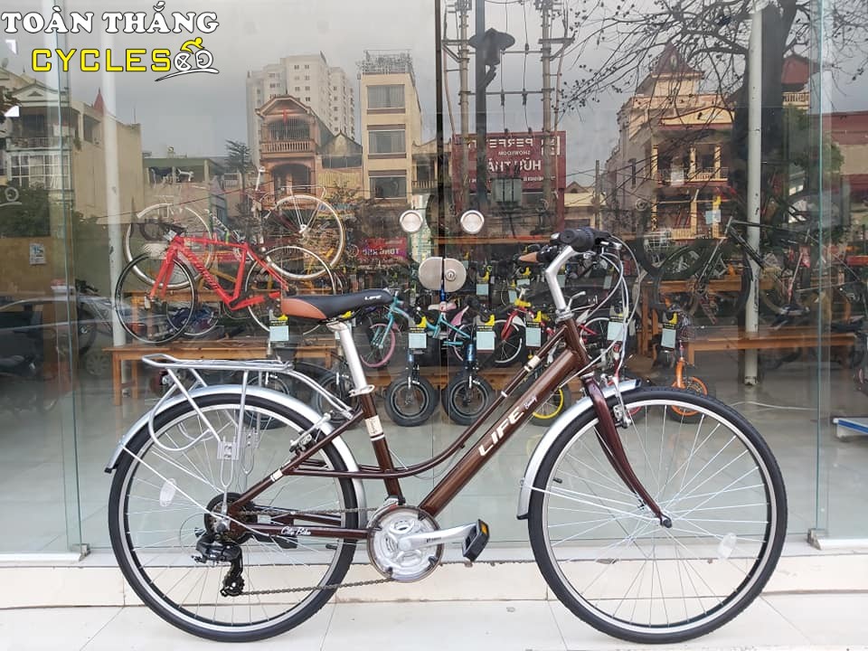 Xe đạp thời trang City Bike Life Beauty 26 Cafe