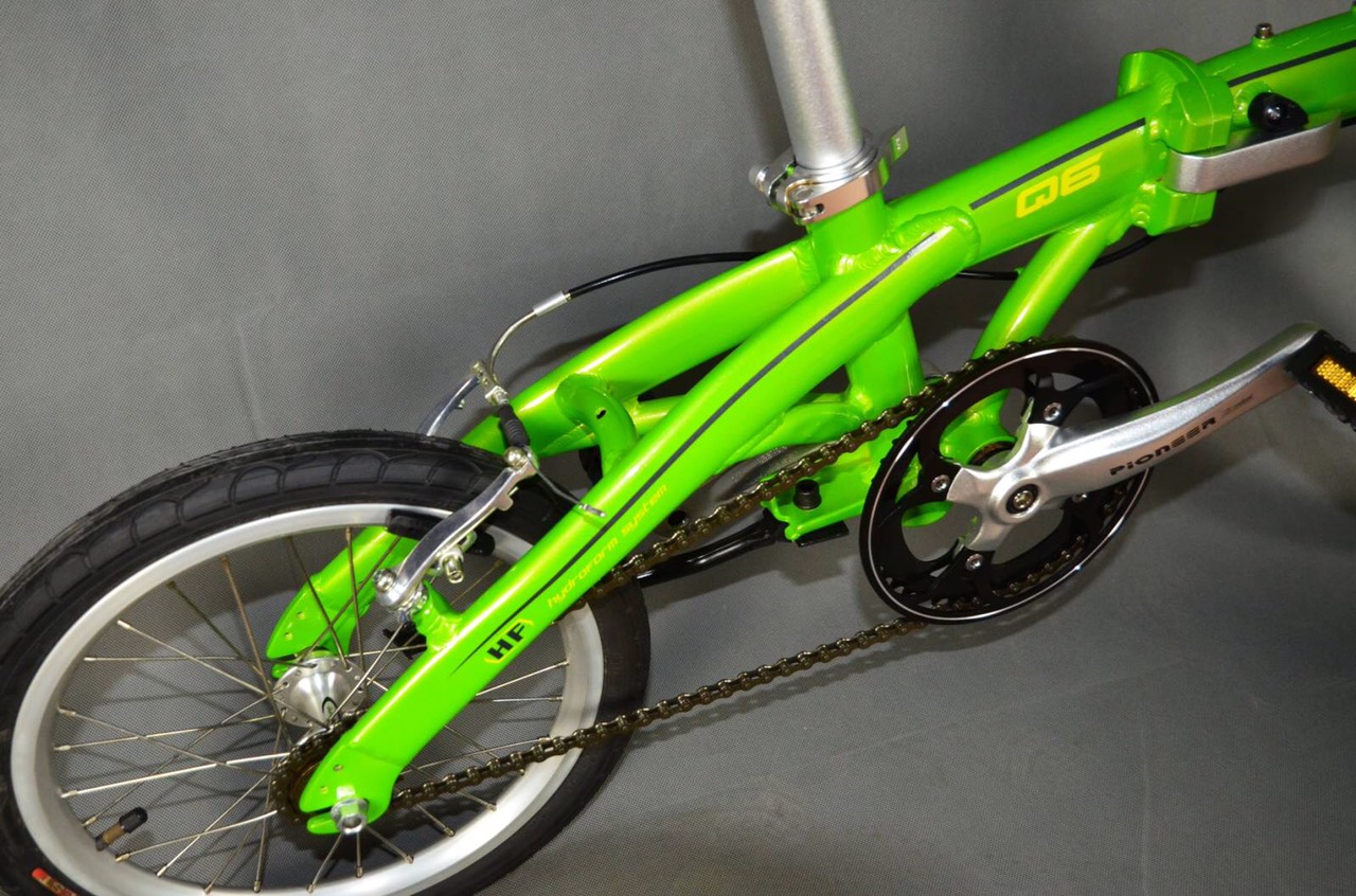Xe đạp gấp Viva Q6 2020 Green 