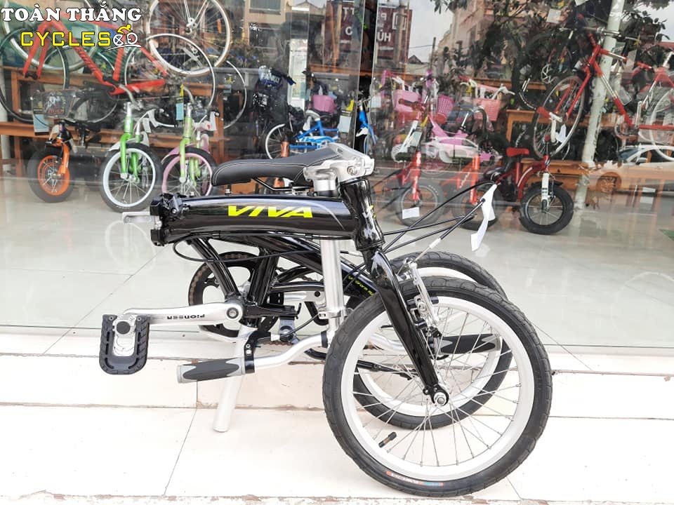 Xe đạp gấp Viva Q6 2020 Black
