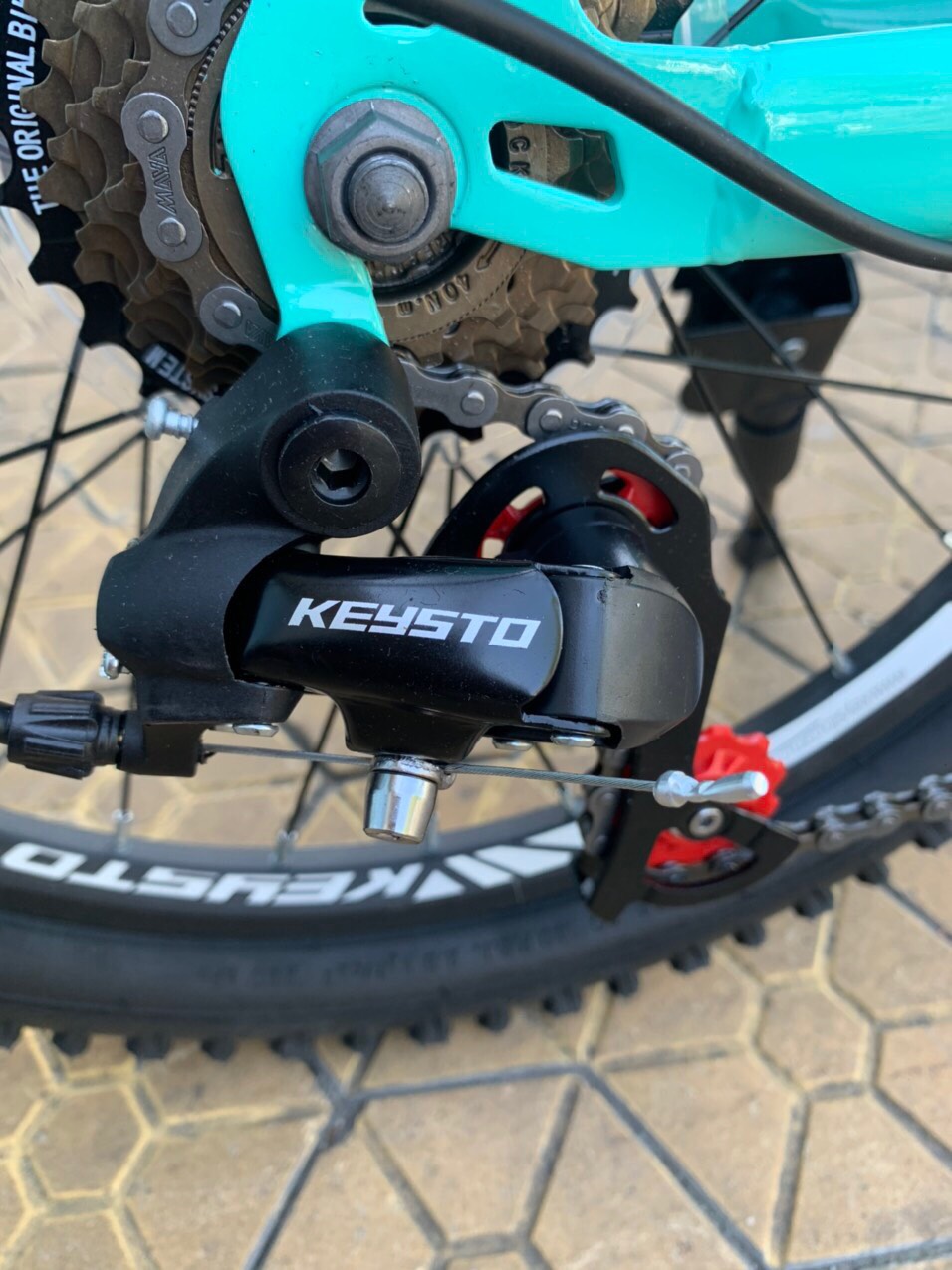 Xe đạp trẻ em Keysto KS007 2020 Xanh Ngọc