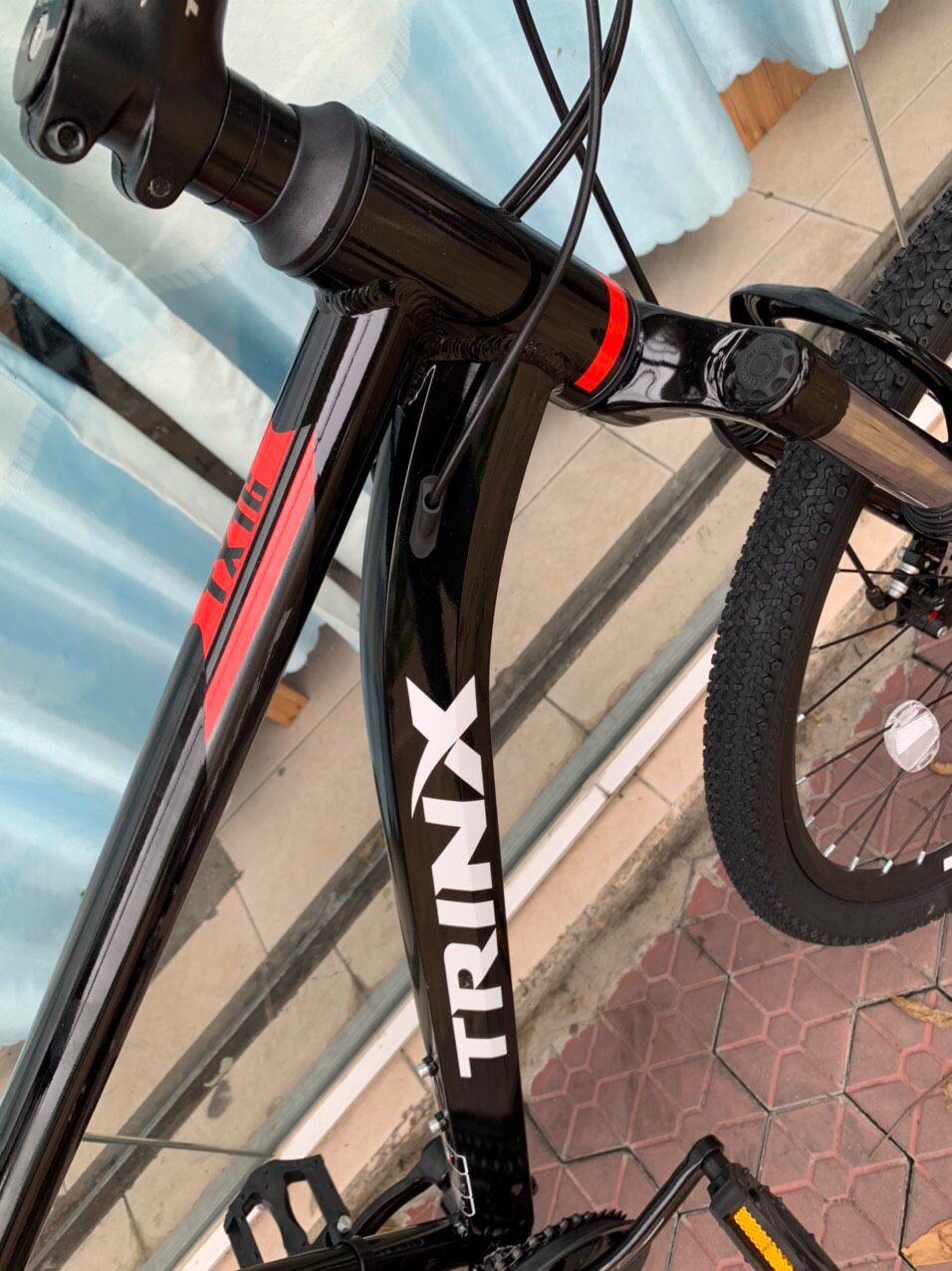 Xe đạp địa hình TrinX TX16 26 2020 Đen Đỏ