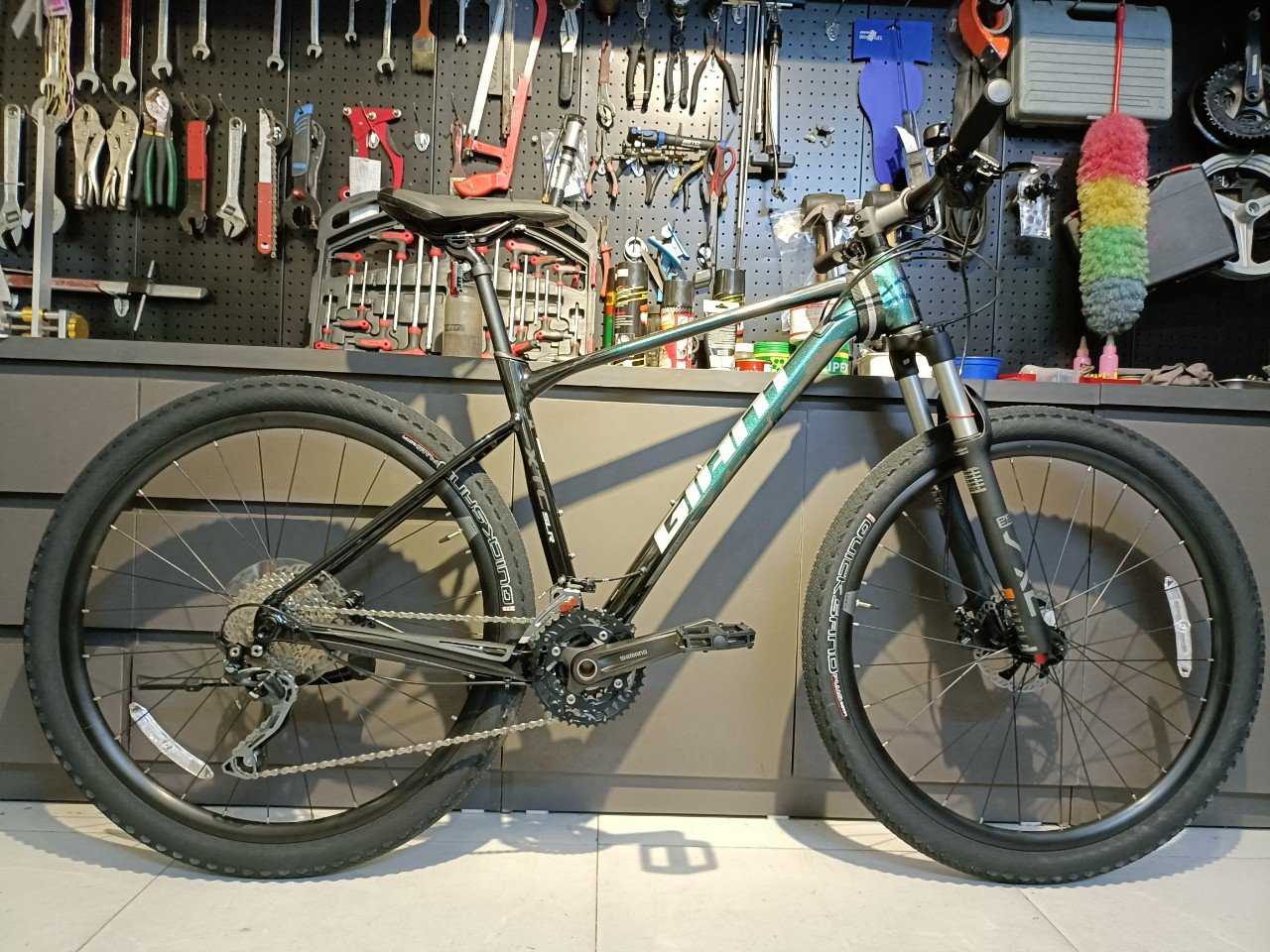 Xe đạp địa hình Giant 2021 XTC SLR 3 27.5 Đen xanh