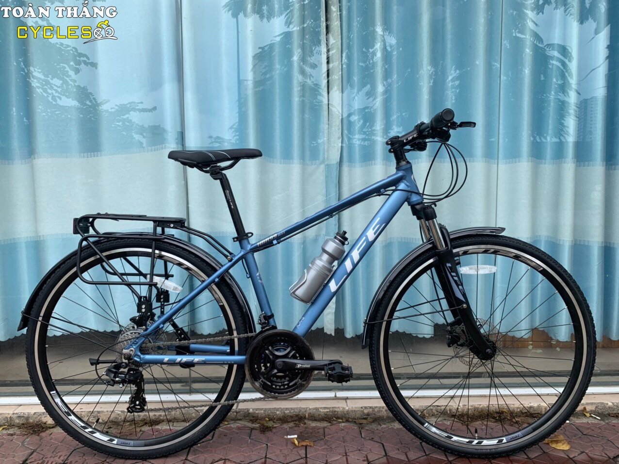 Xe đạp thể thao Life HBR99 Max 2020 Xanh đen