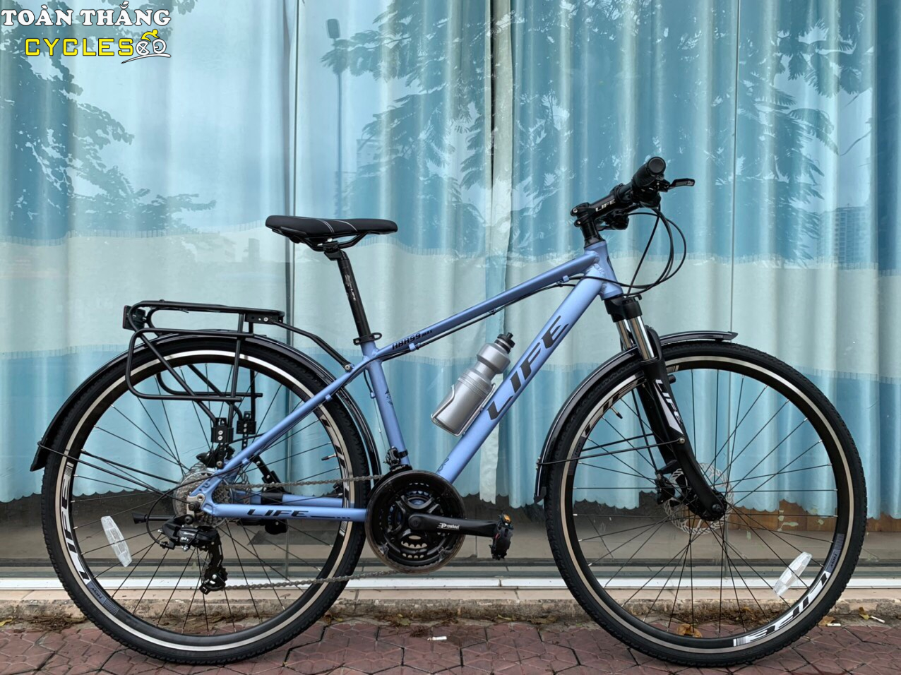 Xe đạp thể thao Life HBR99 Max 2020 Xanh bạc