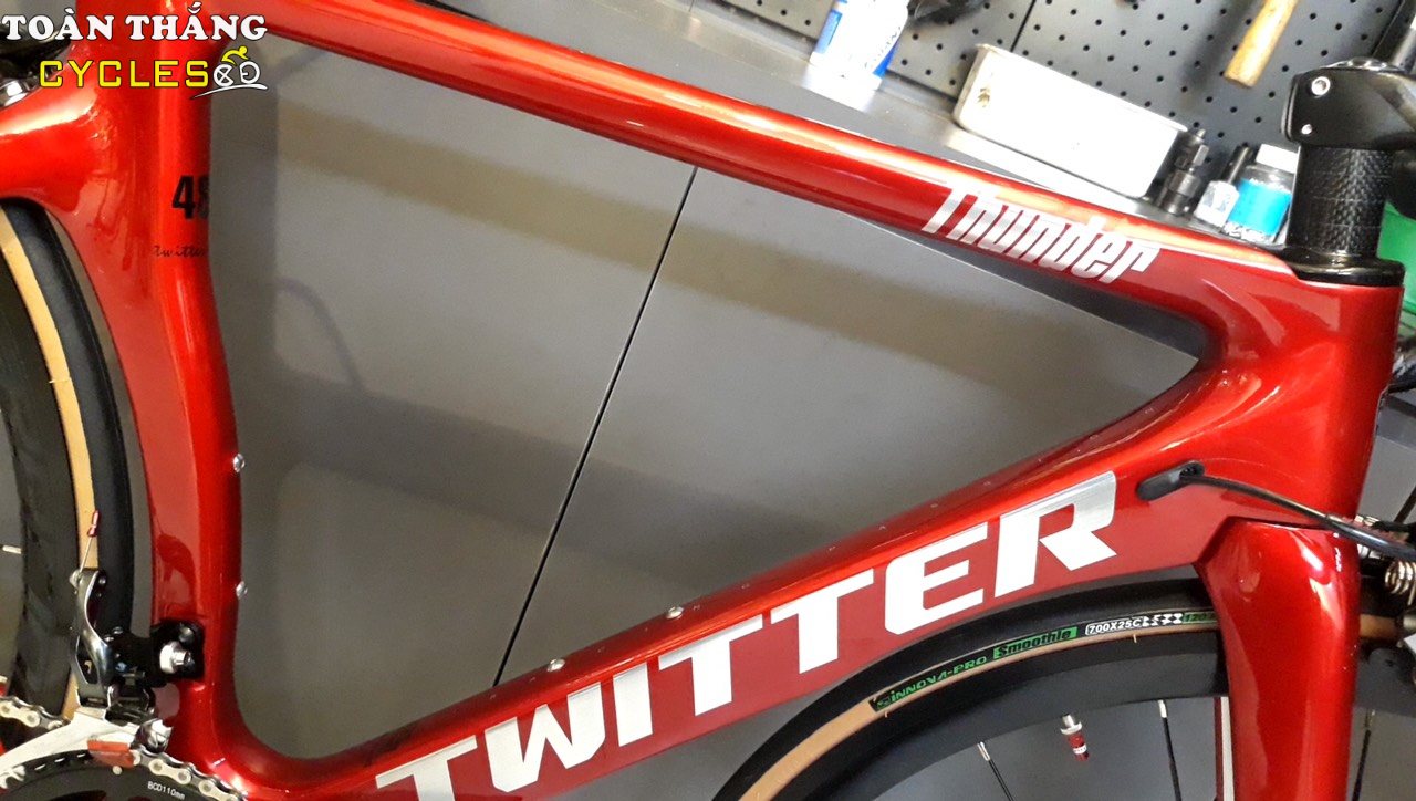 Xe đạp đua Twitter Thunder 4700 2021 Red