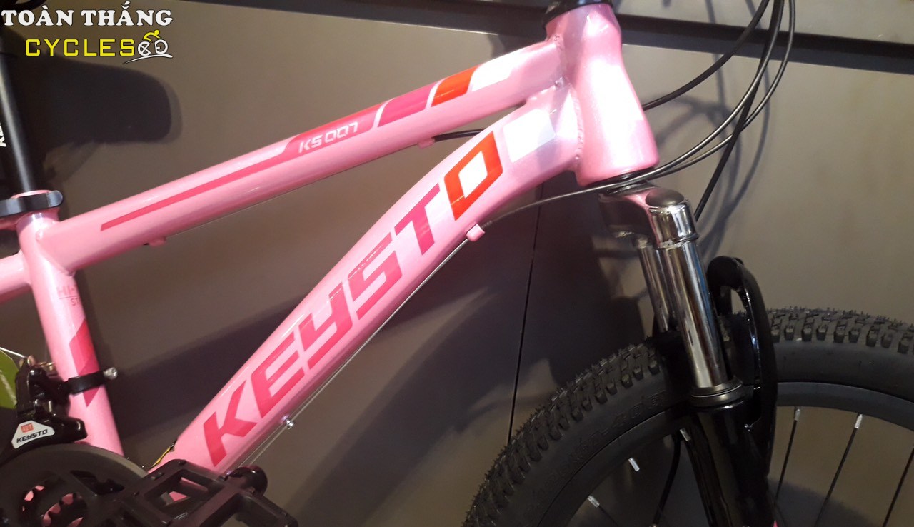 Xe đạp trẻ em Keysto KS007 2020 Hồng