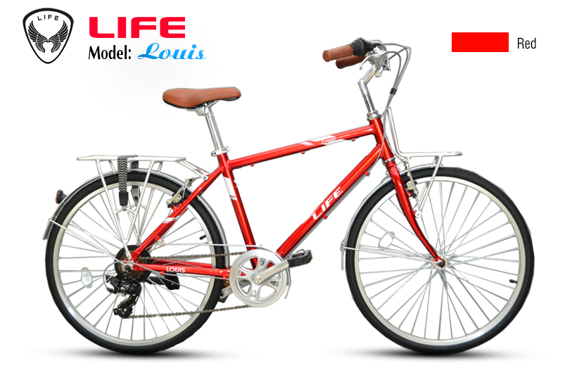 Xe đạp thể thao Life Louis Red